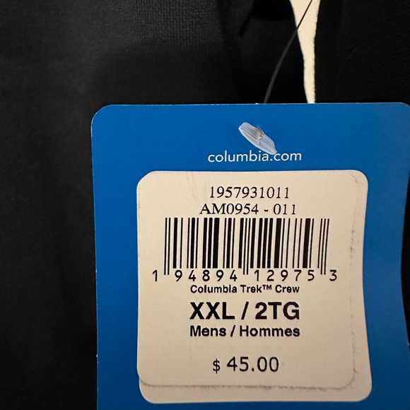 Men’s Columbia Crew Neck - Picture 4 of 4